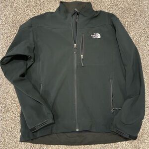 The North Face Black Performance Jacket with Stand-Up Collar